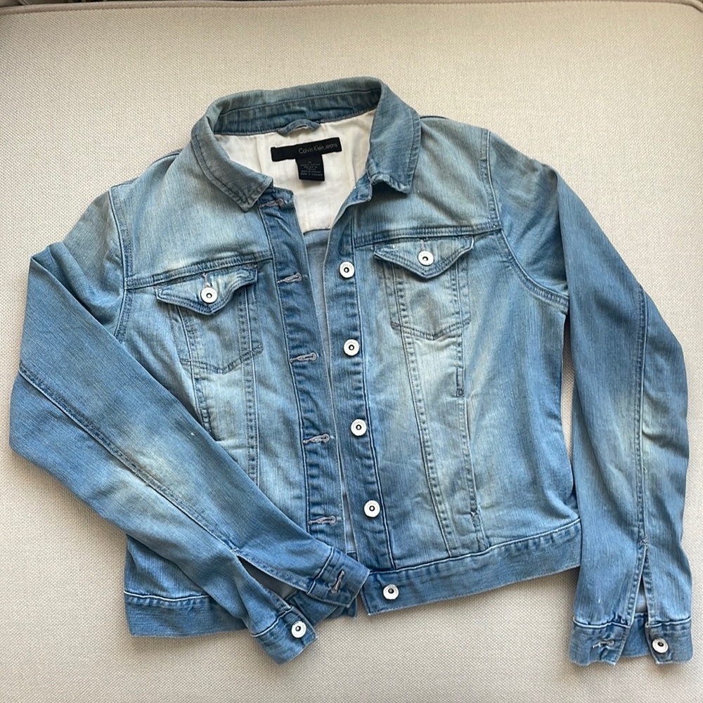 Calvin Klein Denim Jacket. Size M